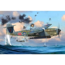 Trumpeter 05825 RN Fairey Barracuda Mk II WWII Torpedo Bomber 1:48 Model Kit