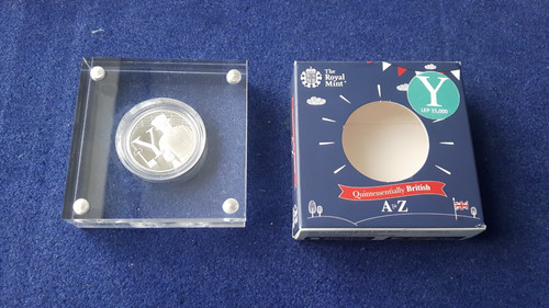 2018 10p alphabet coin - 10p,