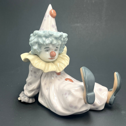 Lladro circus clown porcelain - clown,
