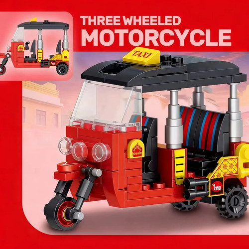 City three wheeled motorcycle - city,