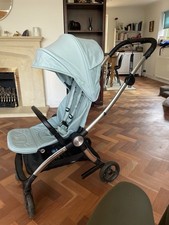 Mamas And Papas Airo Stroller Airplane Approved Mint Green Used Good Condition