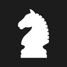 Knight chess piece Vinyl Decal