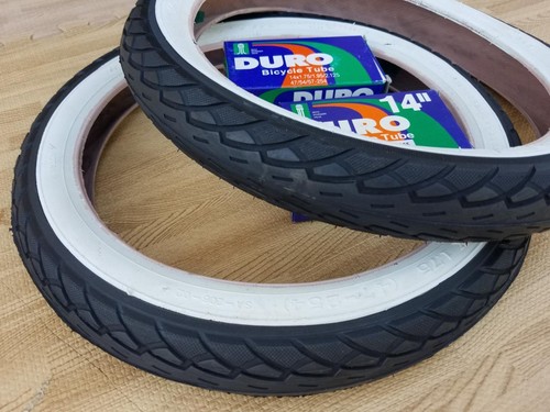Kids bicycle white wall tires - wall,
