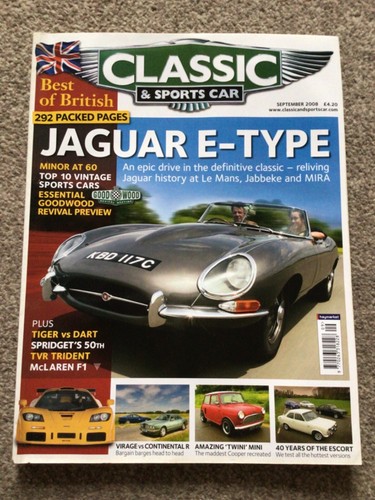 Classic sports car magazine - &,