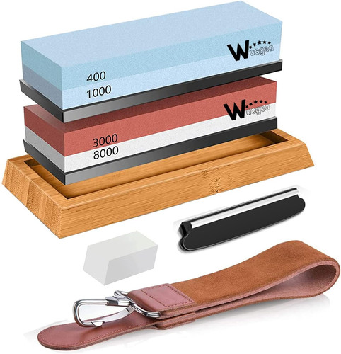 Knife sharpening stone - kit,