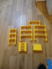 Thomas Tomy Trackmaster yellow bridge risers supports X 17 DOUBLES SINGLES XMAS