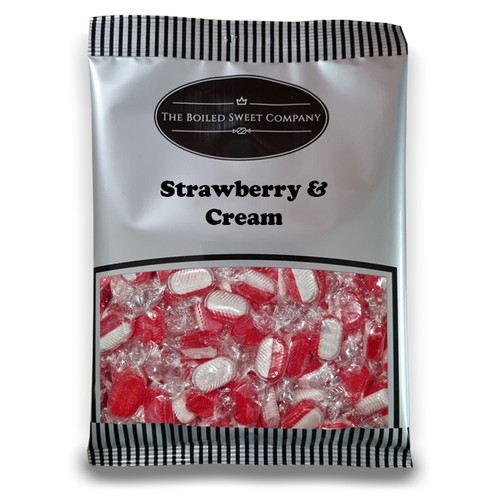 Strawberry and cream 1kg - strawberry,