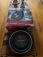 Pioneer TS-SW2002D2 Sub 12" 20cm Dual double Subwoofer 600w RMS
