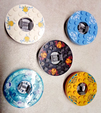 5 X LEGO NINJAGO spinners good