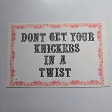 OLD COMIC POSTCARD SEASIDE