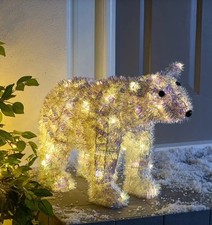 43 cm Iridescent Tinsel Polar