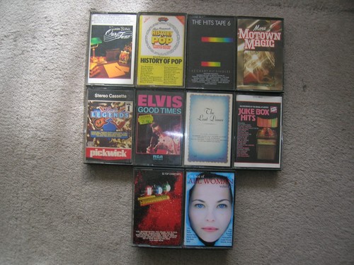 Pop music cassettes various - music,