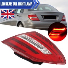 FOR 11-14 MERCEDES BENZ C CLASS W204 SALOON DRIVER SIDE REAR LED TAIL LIGHT LAMP