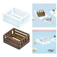 Dollhouse Wooden Crate 1:12