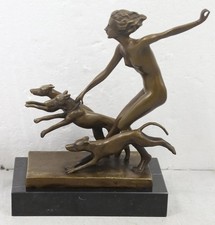 Art Deco Bronze Diana the