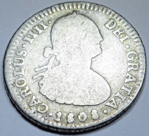 1808 spanish bolivia reales - 1808,