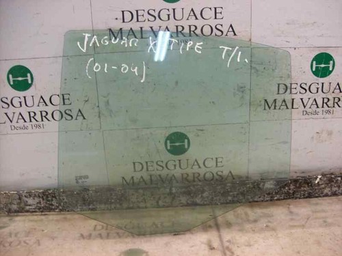 Rear left door window glass - rear,