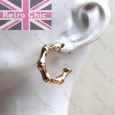 2.5cm BAMBOO HOOPS chunky HOOP