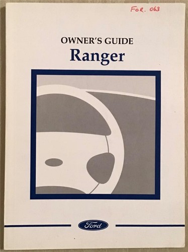 Ford ranger car - ford, guide