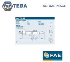 74186 ENGINE GLOW PLUG FAE FOR NISSAN SUNNY III,PRIMERA,ALMERA I 2.0 D,1.7 D