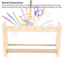Wooden Test Tube Rack 6 Hole