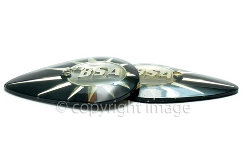 Tank badges bsa c15 a10 - c15,, pear