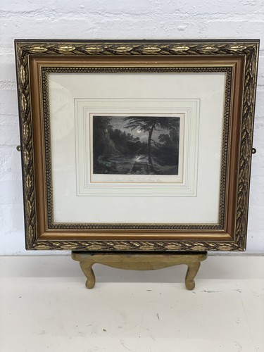 Antique engraving print - antique,