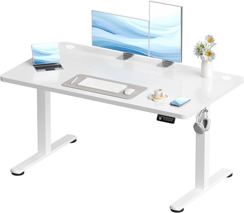 Electric standing desk - standing,
