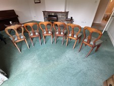 Set of 6 early Victorian english mahogany dining chair by James Reilly