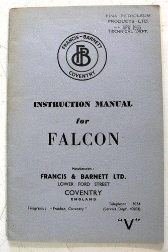 Francis barnett falcon - francis,
