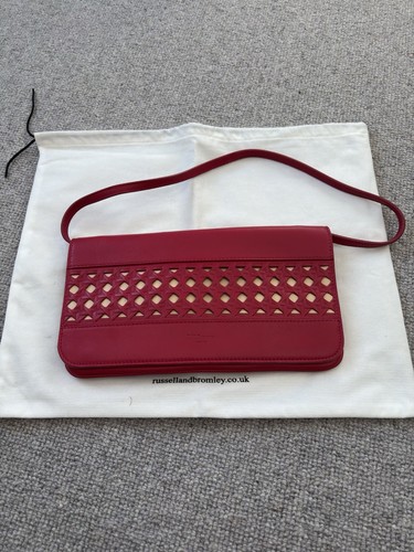 Bennett raspberry leather - raspberry,
