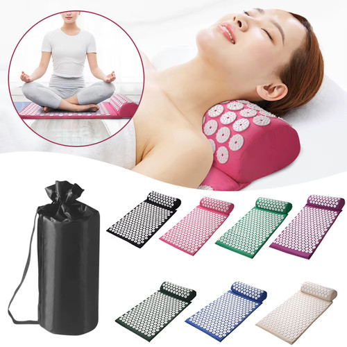 Acupressure pillow with - pillow,