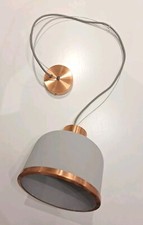 Ceiling Light Pendant Concrete/Copper