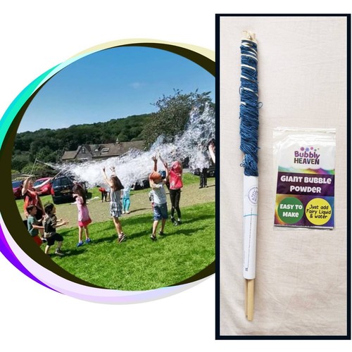Giant bubble cloud net - xl, wand