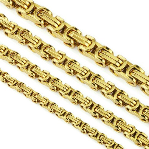 5mm byzantine chain necklace - chain,