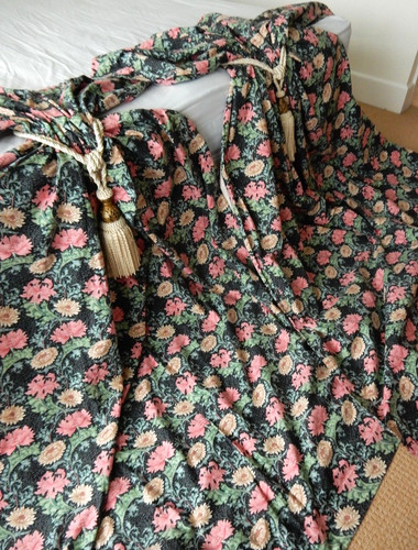 Vintage pair curtains - vintage,