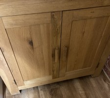Solid  oak cabinet