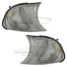 Front Indicator Lights BMW 3 Series E46 Convertible Coupe 1998-2001 Clear 1 Pair
