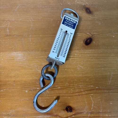 Vintage salter 3 - no., pocket