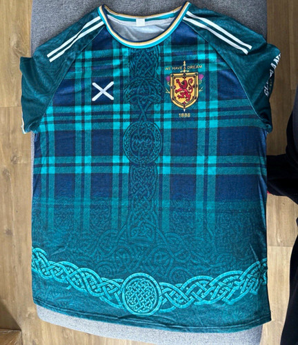 Scotland rugby shirt blue - scotland,