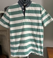 Men’s Pitchsize Rugby T Shirt White Stuff Size Small 100% Cotton