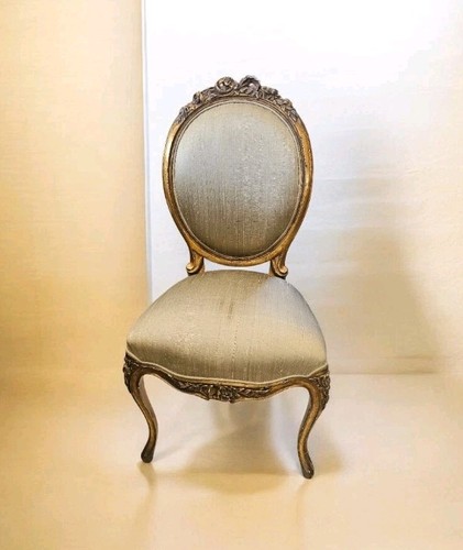 French gilt chair - french,