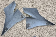 2004 Kawasaki ZX10R Carbon Fibre Seat Side Covers, 04 05 Fairing Panels