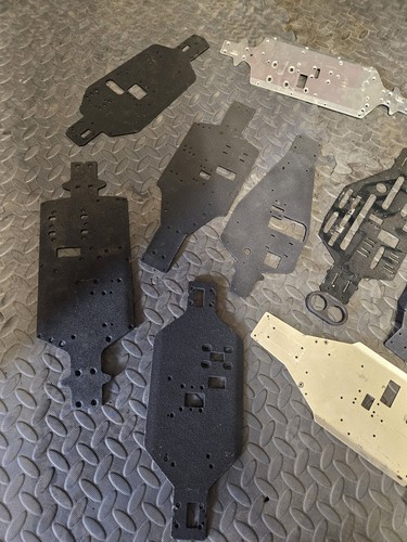 Nitro car chassis plates - rc,