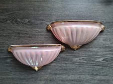 Pair Vintage Sadler Ascot wall