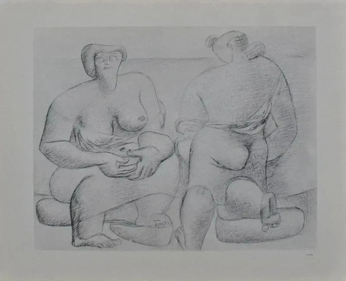 Corbusier two half naked - corbusier:,