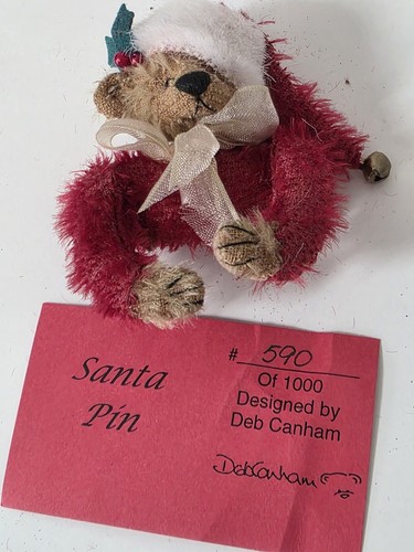 Santa pin deb canham - santa,