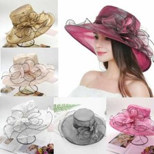 Lady Elegant Wide Brim