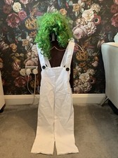 Fancy Dress Age 4-6 Willy Wonka Charlie And The Chocolate Factory Oompa Loompa