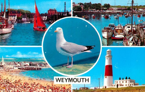 Weymouth multiview postcard - weymouth,